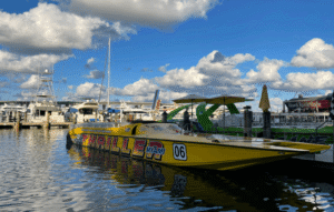 A toda velocidad por la bahía